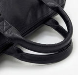 Boarding Leather Boston Bag