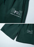 CpgN Embroidered Sweat Short Pants