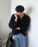Summer Boucle Collar TOP Long Sleeve Ver