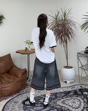 Pulson Cut Off Bermuda Denim Pants