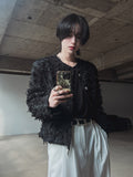 French tweed cropped jacket