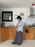 Monters Banding Balloon Wide Nylon Pants