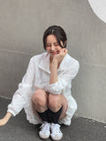 [Training set] Neko Anorak Zip-up Jumper Mini Skirt Pants