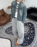Piece Washed Crop Denim Jacket