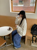 [unisex] Barum Hachi Collar Over Warmer Cardigan
