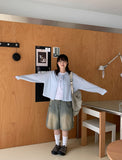 Nenzu Summer Ribbon Bolero Cardigan