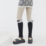 Sereni Ribbon Lace Leg Warmer