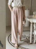 Splet Two Pin Tuck Wide Slacks