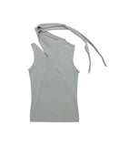 Carre Scarf Slit Sleeveless
