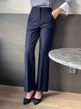 Kane Semi Bootcut Denim Slacks
