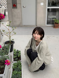 Cocona cable ribbon cardigan