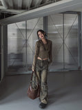 3 Pocket Multi Cargo Denim Pants