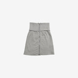 Banon Ribbed Zipper Skirt