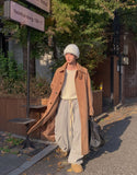Posey Wool Balmacaan Coat