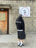 DISCERNMENT's Balloon Cargo Denim Shorts