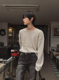 Luke Wide Round Neck Knit