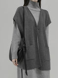 Elly Double Layer Wool Vest
