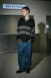 Cable Waffen V-Neck Knit