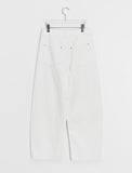 [unisex] Renshu Button Wide Cotton Pants