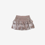 Letia Velvet Tiered Skirt
