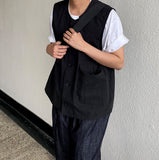 Natto Detail Pocket Vest