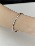 Essence Silver Wrap Diamond Bangle 0.3CT