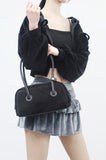 Sianne Suede Square Shoulder Bag