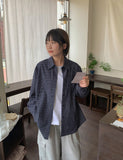 Kudenro Check Over Long Sleeve Shirt