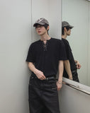 Shure Eyelet Waffle Short Sleeve T-shirt