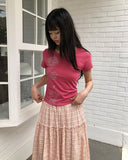 Yurem Rose Silver Short Sleeve T-shirt