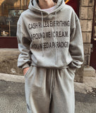 Carrie Brushed Hood Zip-Up
