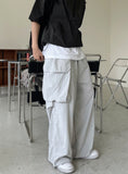 String Balloon & Jogger Cargo Pants
