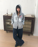 Md Dot Pattern String Strap Wide Cotton Long Pants