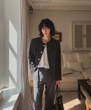 Proi Denim Tweed Round Jacket