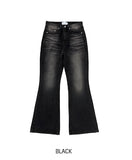 Hipper Washed Flare Denim Pants
