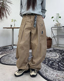 Raviel Check Damage Cotton Pants