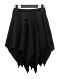 Charming Unbalanced Cotton Skirt