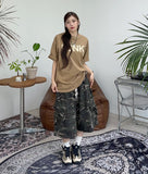 Lucien Camo Cargo Bermuda Pants