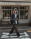 Vintage dekki washed cargo denim pants