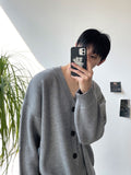 Plan Dark Color Cardigan