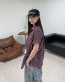 Cron two-pocket check shirt