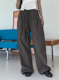 Kiran Pintuck Banding Long Wide Slacks