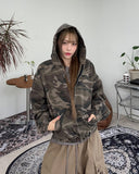 Heims Camo Washed Hooded Jacket