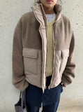 Canyl High-Neck Wool Padded Jumper