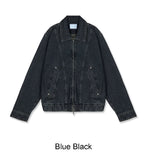 Devis incisional denim jacket