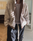 Acid Reversible Fur Jacket