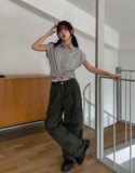 Theo Washed Double Pocket Cargo Pants