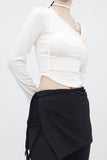 Holin Halter Buckle T-Shirt