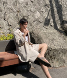 Modi linen blazer jacket