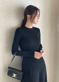 Mender Flare Knit Long One Piece